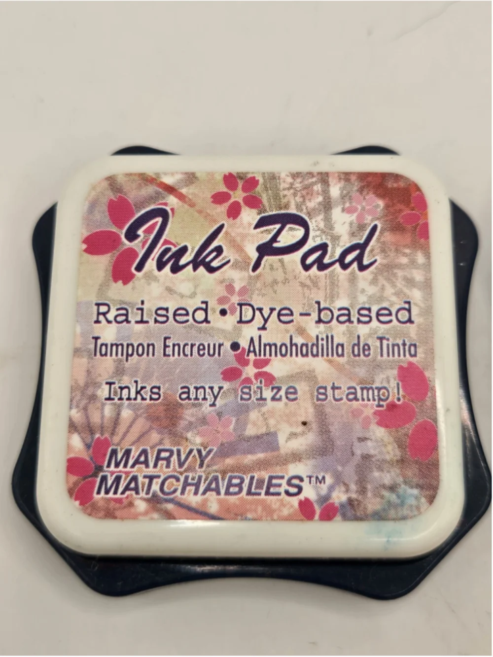 Lot of 9 Marvy Matchables Lightly Used Raised Dye Based Ink Pads Craft Stamp